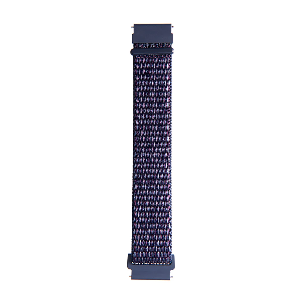 as picture Нейлоновый ремешок браслет для samsung Galaxy Watch Active 2 40 мм/44 мм модный нейлоновый ремешок цвета радуги - Цвет ремешка: as picture