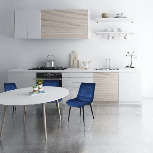 2 комплекта современные обеденные стулья стальной каркас металлические ножки