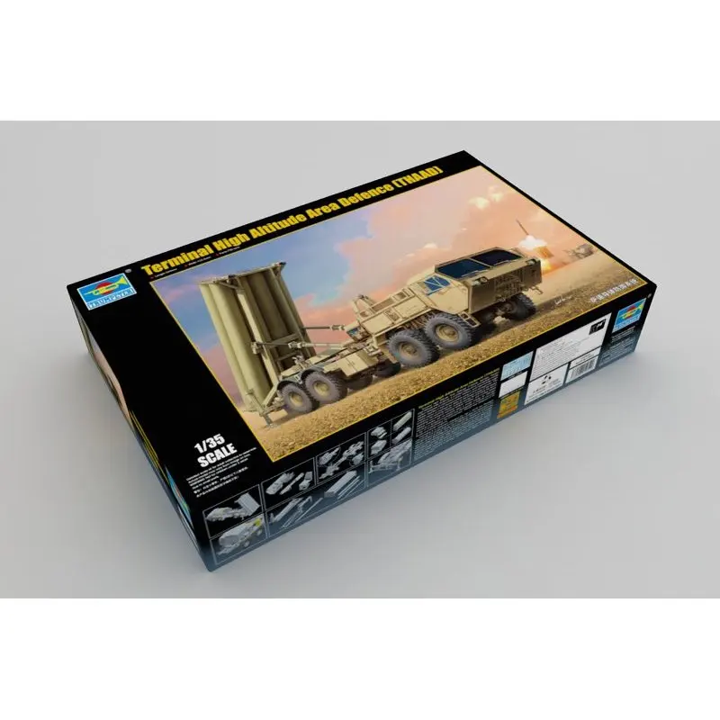Trumpeter 01054 1/35 терминал для защиты высоких зон (THAAD) -набор моделей | Игрушки и хобби