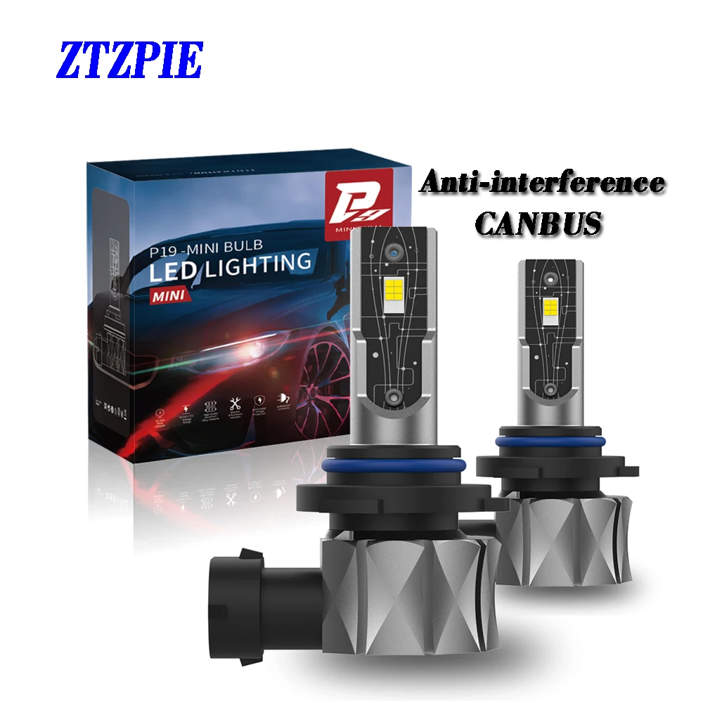 

ZTZPIE 6500K 9006/HB4 9005/HB3 H8 H7 H4 H11 Led Lamp Car Headlight 5530 CHIP 1:1 Canbus Automobile Bulb Fog Light 9-18V