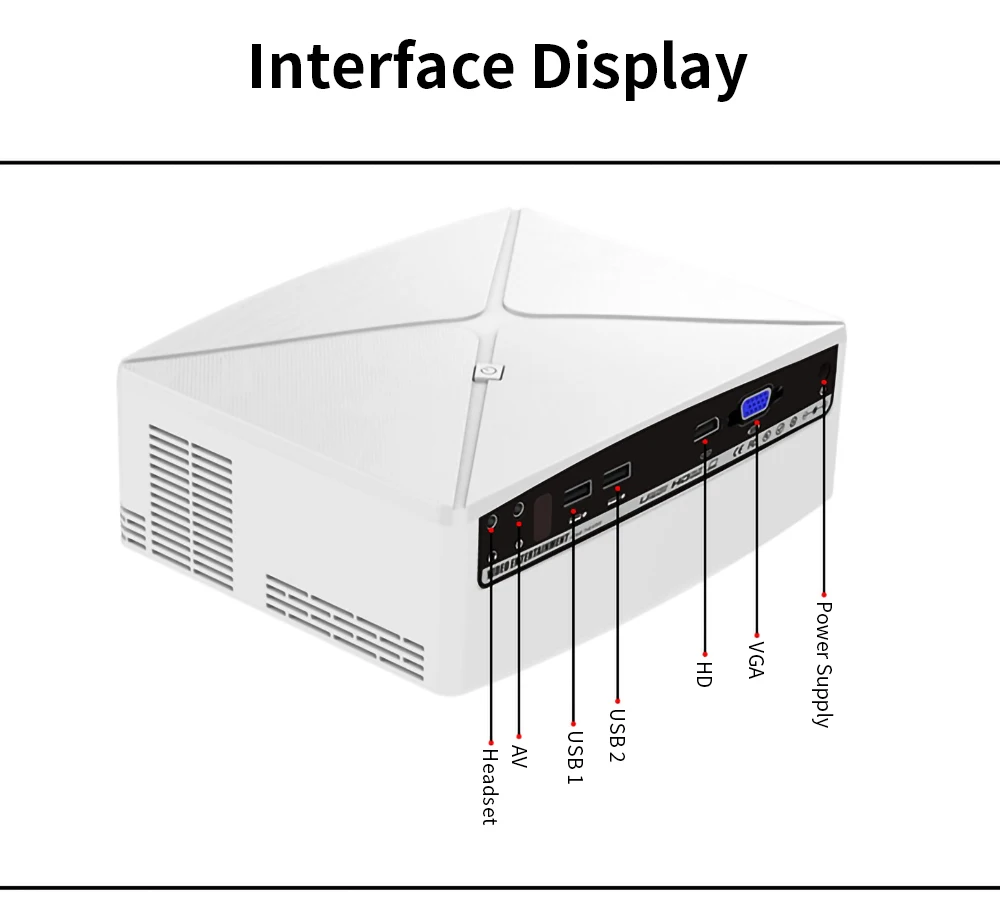 VEIDADZ C80UP Smart Android WiFi Проектор Поддержка Bluetooth Беспроводной Синхронизация с