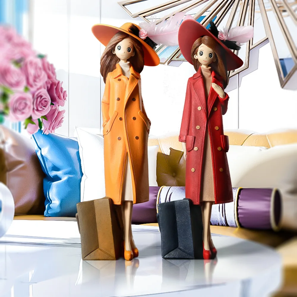 Простая Современная Гостиная Кабинет стол крыльцо набор красивая девушка Смола