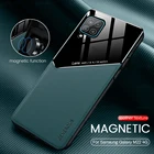 Кожаный чехол Sumsung M22, автомобильный держатель, Магнитный чехол для Samsung Galaxy M22, 4G, M 22, 2021 дюйма, фото 6,4 дюйма, мягкая рамка, Защитные Чехлы