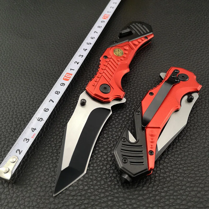 

Self-Defense Folding Blade Knife Outdoor Military Utility Fold Knife Tactical Knives Rescue knifes EDC