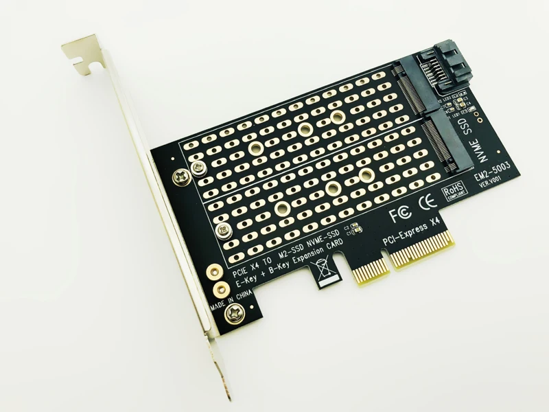 Переходник M.2 NVMe SSD NGFF на PCI E 3 0 X4 переходник M Key B Express NVME m.2 M2 SATA почтовой карты|Платы
