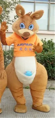 

Halloween Adult Kangaroo Mascot Costume Suits Cosplay Party Game Dress Outfits Clothing Advertising Promotion Carnival Adults