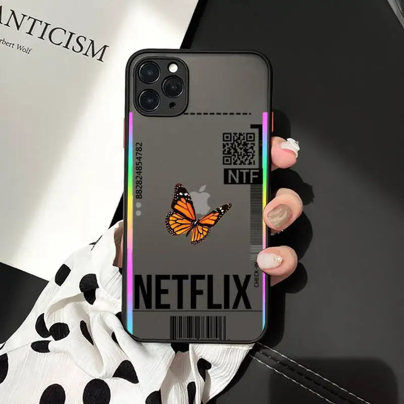 

World Country Label Air Tickets butterfly Phone Cases matte transparent For iphone 7 8 11 12 plus mini x xs xr pro max cover