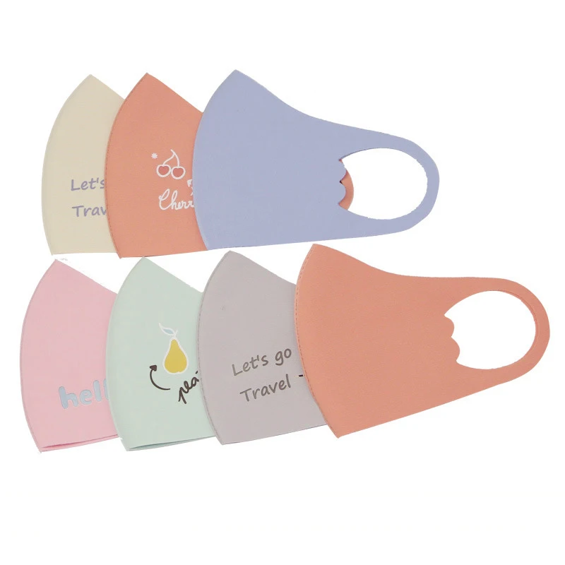 Модная Пылезащитная маска для детей лица пылезащитные ветрозащитные защитные