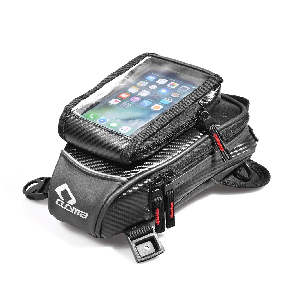 

CUCYMA 3L Motorcycle Tank Bag Multifunction Drop Motorbike Leg Bags Touch Screen Mobile Phone Bag for GPS Navigation Travel Pack