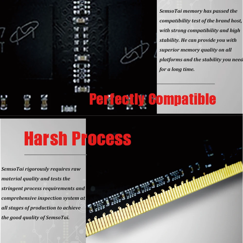 Оперативная память SemsoTai ddr3 4 ГБ 8 1600 МГц 204Pin PC3-12800 CL = 11 1 35 в пожизненная гарантия