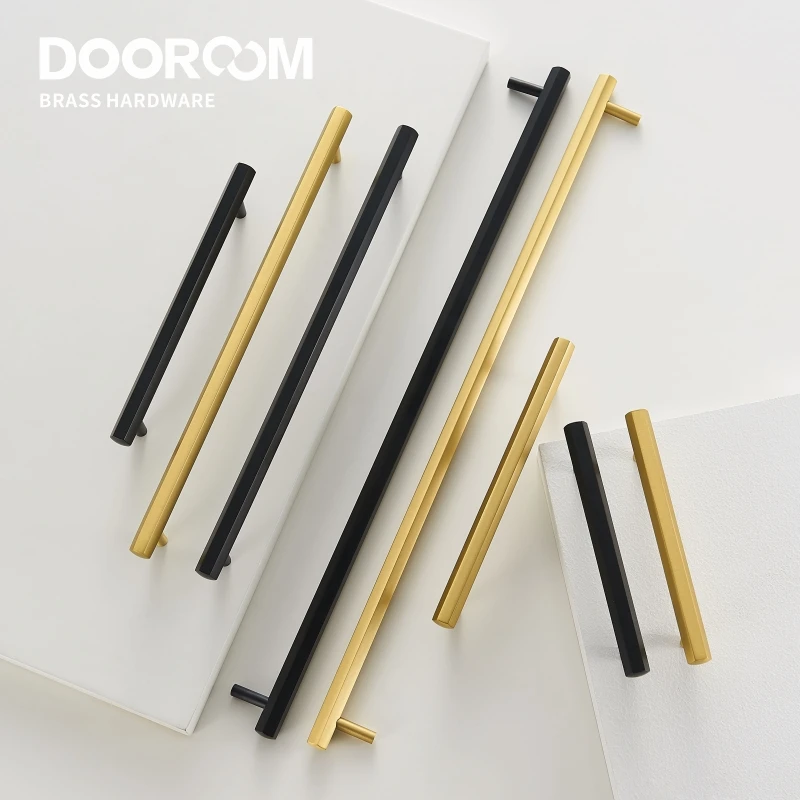 Рукоятки для мебели Dooroom длинные современные ручки шкафа гардероба комода ящика
