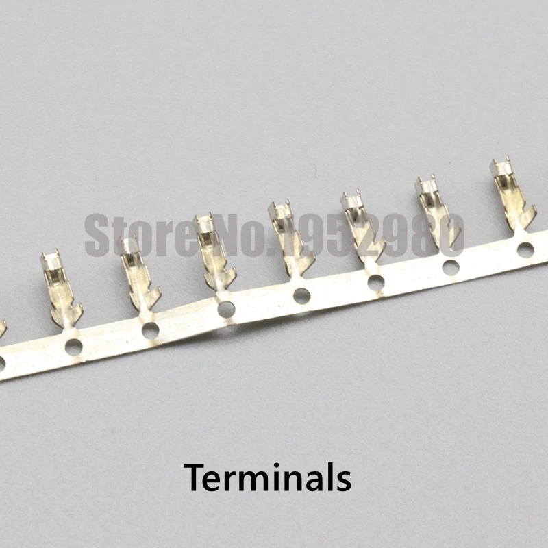 50 set JAE Connector 2.5mm 2.54mm Pitch 2P 3P 4P 5P 6P 7P 8P 9P 10P Straight Pin Header + Housing Terminals Red Color | Обустройство