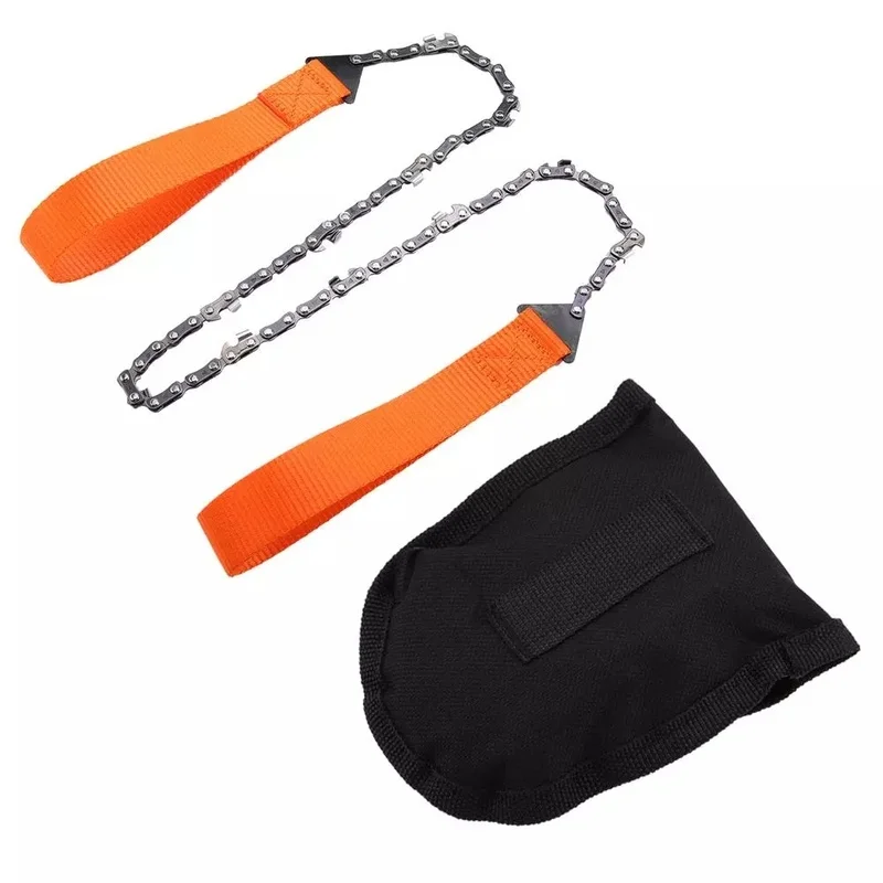 

Portable Chain Saw Cutting Machine Handheld Survival Emergency Camping Hiking Outdoor Multifunctional Chainsaw Wood Cutting Tool