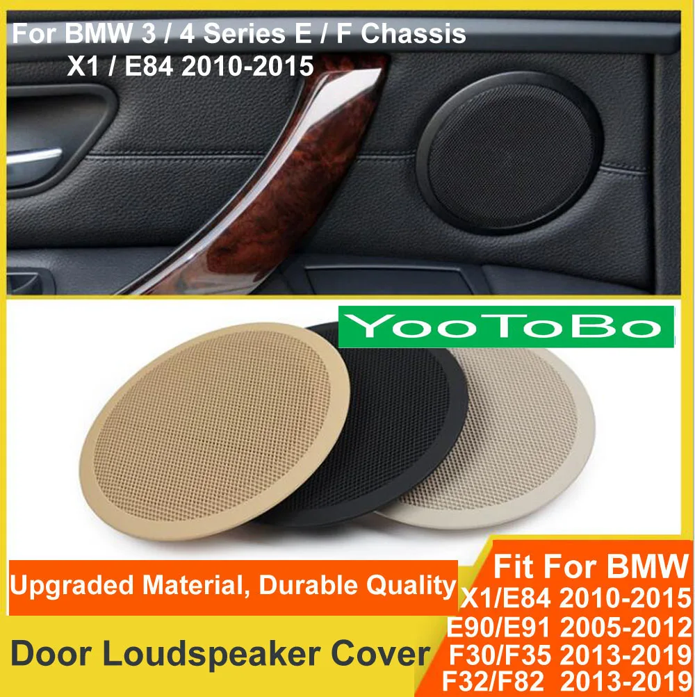 

LHD RHD Внутренняя дверь рупорный громкоговоритель аудио крышка звука для BMW X1 E84 3/4 серии E90 E91 F30 F35 F31 F34 F32 F33 F36 F82 F83