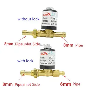 Аппарат для аргоновой дуговой сварки, воздушный клапанСоленоидный клапанSVZ-1.5 SVZ-2.2 DC 12 В 24 в 36 в 110 В 220 В