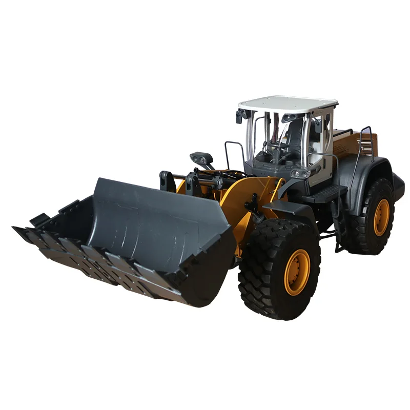 Günstig JDMODEL 1/14 RC Hydraulische Metall Loader Montiert I6S Radio Ventil Pumpe ESC Modell TH18496-SMT6