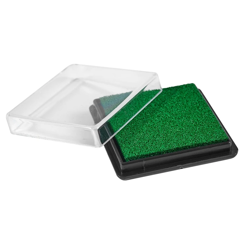 Тампон Печать Подушка документ письмо Свадебная печать темно зеленый|Штампы и