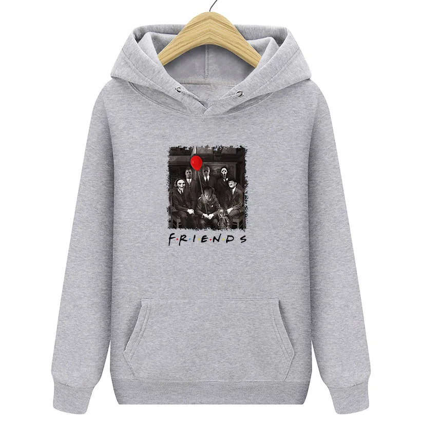 

Women Letters FRIENDS Print Long Sleeve Sweatshirt Ladies Pullover Autumn Tops Plus