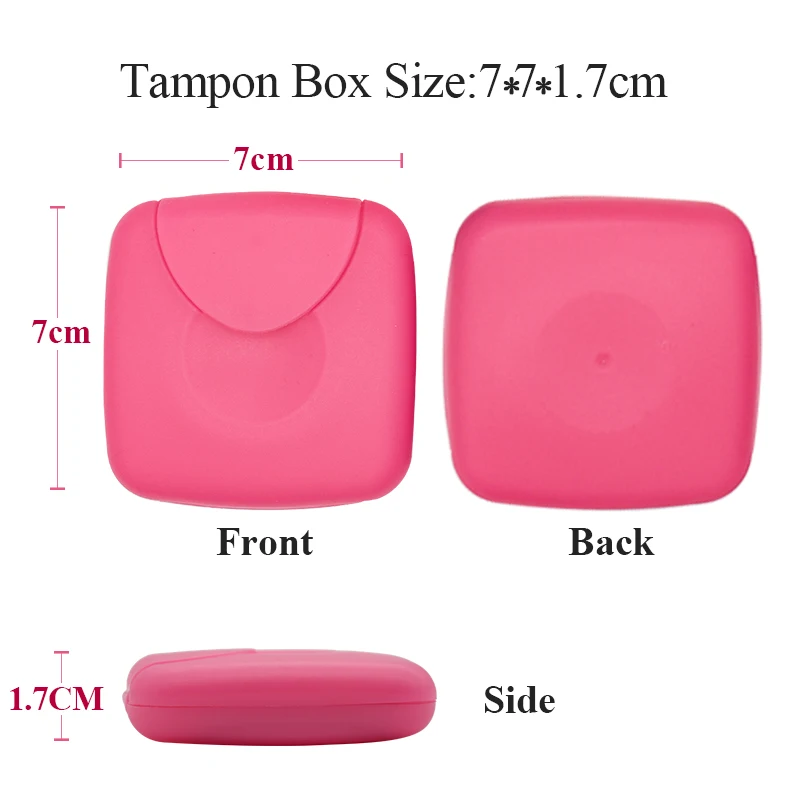 5pcs/box Swab tampons similar Menstrual Cup vagina sanitary pads Suit travel tampon with box Women pad | Красота и здоровье