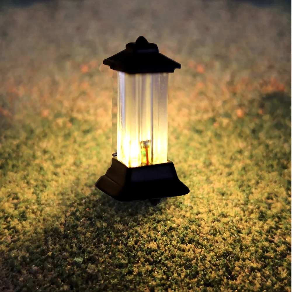 

HO 1:87 Miniature Light Lawn Lamp 12V Railway Train Layout Sand Table Architecture Building Kits Garden Decoration 5pcs/lot