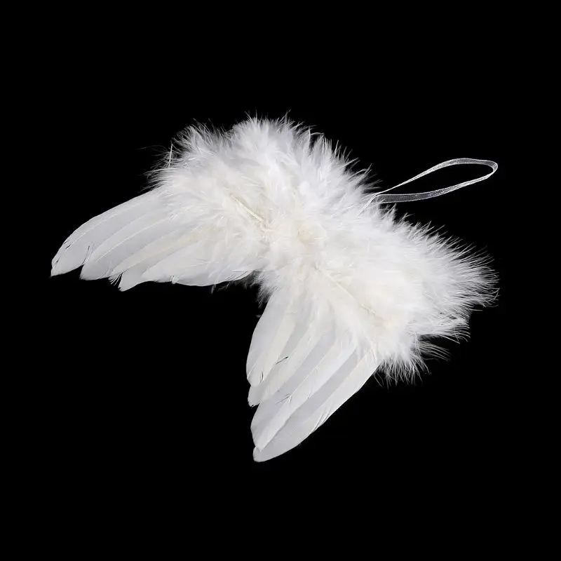 Newborn Baby Boy Girl White Angel Wings Photo Props Cute Photography Accessories Ornaments |
