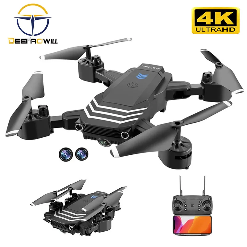 2020 Новый S11 RC Дрон 4K Двойная камера с 50 кратным зумом WiFi FPV 1080P оптический поток