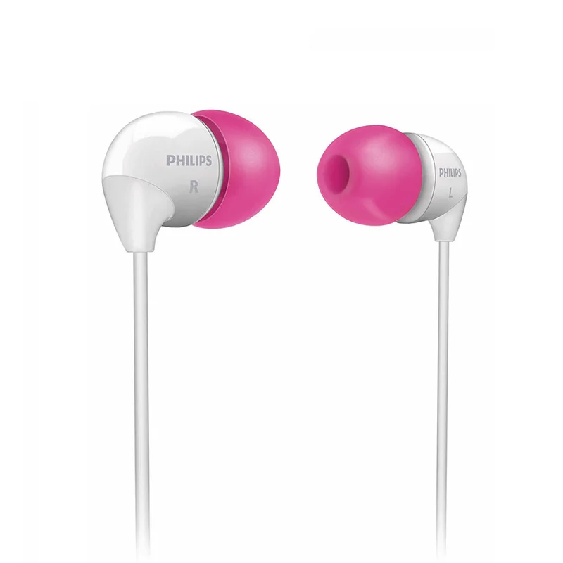 Оригинальные проводные наушники вкладыши Philips SHE3501 с кабелем Super Bass для Xiaomi LG