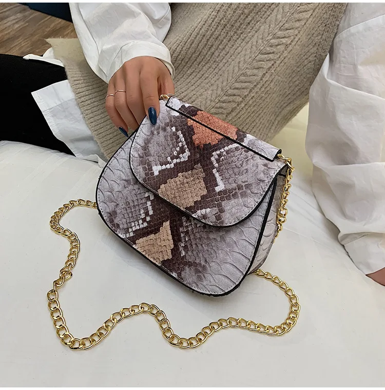 2019 новый корпус с рисунком ящерицы маленькая квадратная сумка цепочкой socialite wind