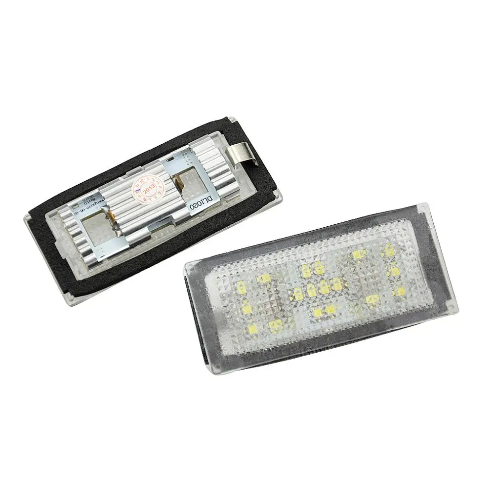 Для BMW E65/E66 730i 735i 740i 745i 750i седан 2006 2007 2008 Белый светодиодный заднего номерной знак