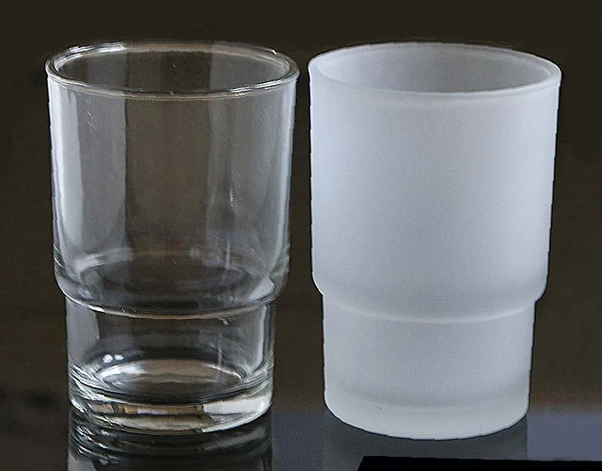 

bathroom hotel household glass toothbrush cup frosted or transparent