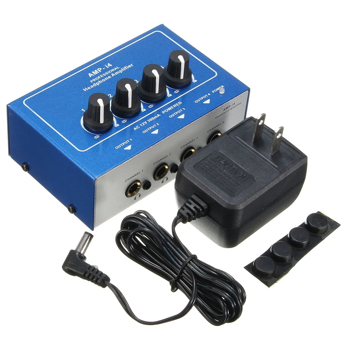 

Mini 4 каналов усилитель для наушников AMP-i4 профессиональное ультра-компактные наушники аудио стерео усилитель микшер с адаптером питания