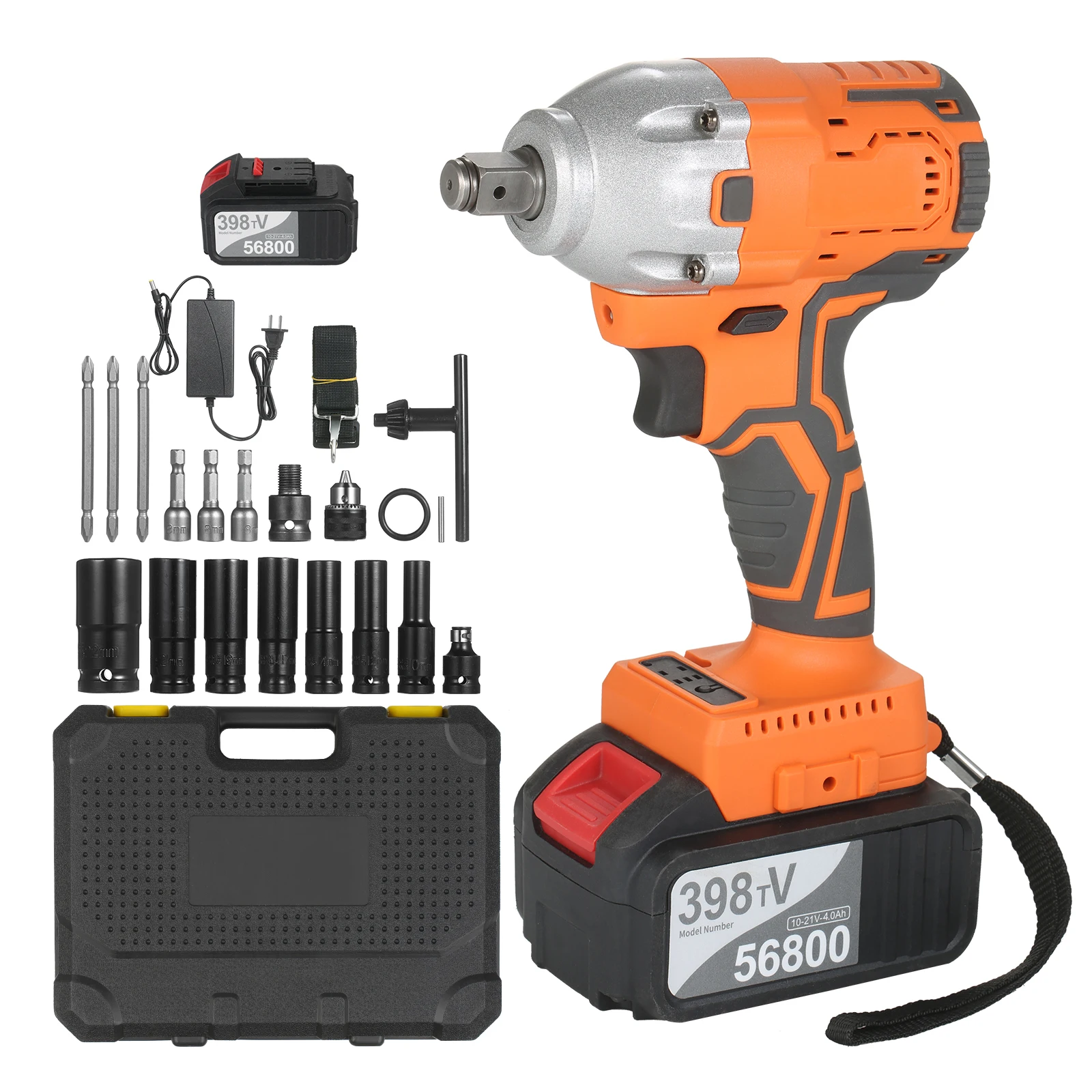 Беспроводной бесщеточный ударный гайковерт нм с высоким крутящим моментом А