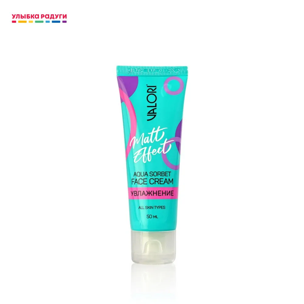 Дневной крем - сорбет для лица Valori увлажнение 50мл | Красота и здоровье