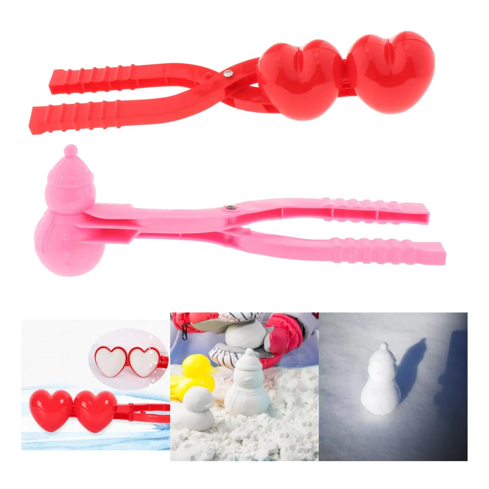 

Snowball Maker, Snow Toys for Kids Snow Ball Fights Kids Winter Outdoor Toys Snow Ball Clip Snow Games for Kids