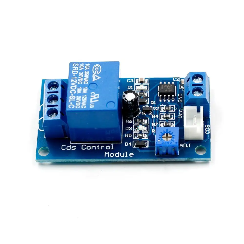 XH M131 DC 5V / 12V светильник переключатель управления реле фоторезистора модуль