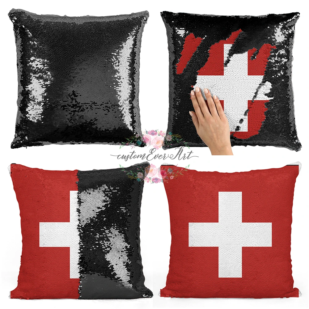 Швейцария персонализированные пользовательские изображения накидка для