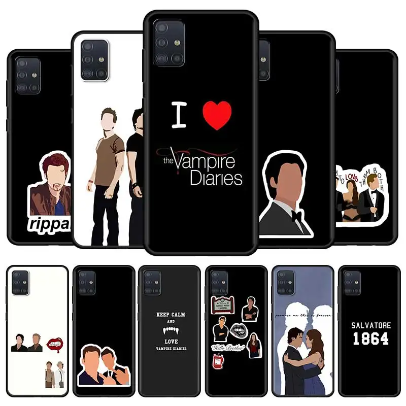 

The Vampire DiariesSilicone Phone Case For Samsung Galaxy A50 A70 A10s A20e A30s A40 A60 A80 A90 Luxury Back Cover Shell