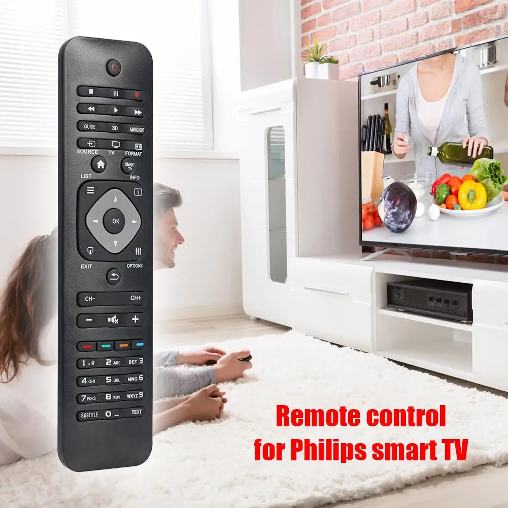 Универсальный ИК пульт дистанционного управления для Philips LED/LCD 3D Smart TV Замена |
