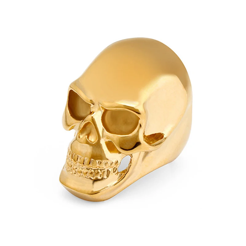

Retro punk style domineering hot-selling accessories classic creative skull ring titanium steel men's ring all-match jewelry