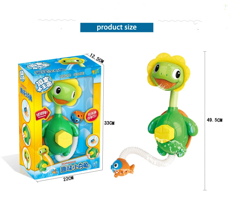 Интересный детский смеситель для купания с распылением воды ванной складной