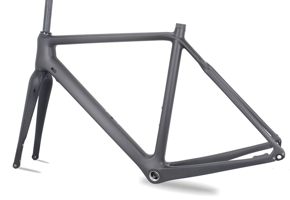 shppingi Cycle cross Disc brakeset велосипедная Рама 700x42c. DI2 дисковый тормоз карбоновая рама CX черная матовая отделка, 50/52/54/56/58
