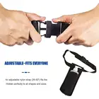 Держатель поясного ремня из ткани Оксфорд, Регулируемая мягкая кобура для эфирного массажа, прочный одинарный сверхмощный диспенсер для масла, лосьона