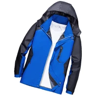 outdoor jacket coat contrast colors mens coat waterproof warm retention wear resistant spring jacket for climbing male clothes