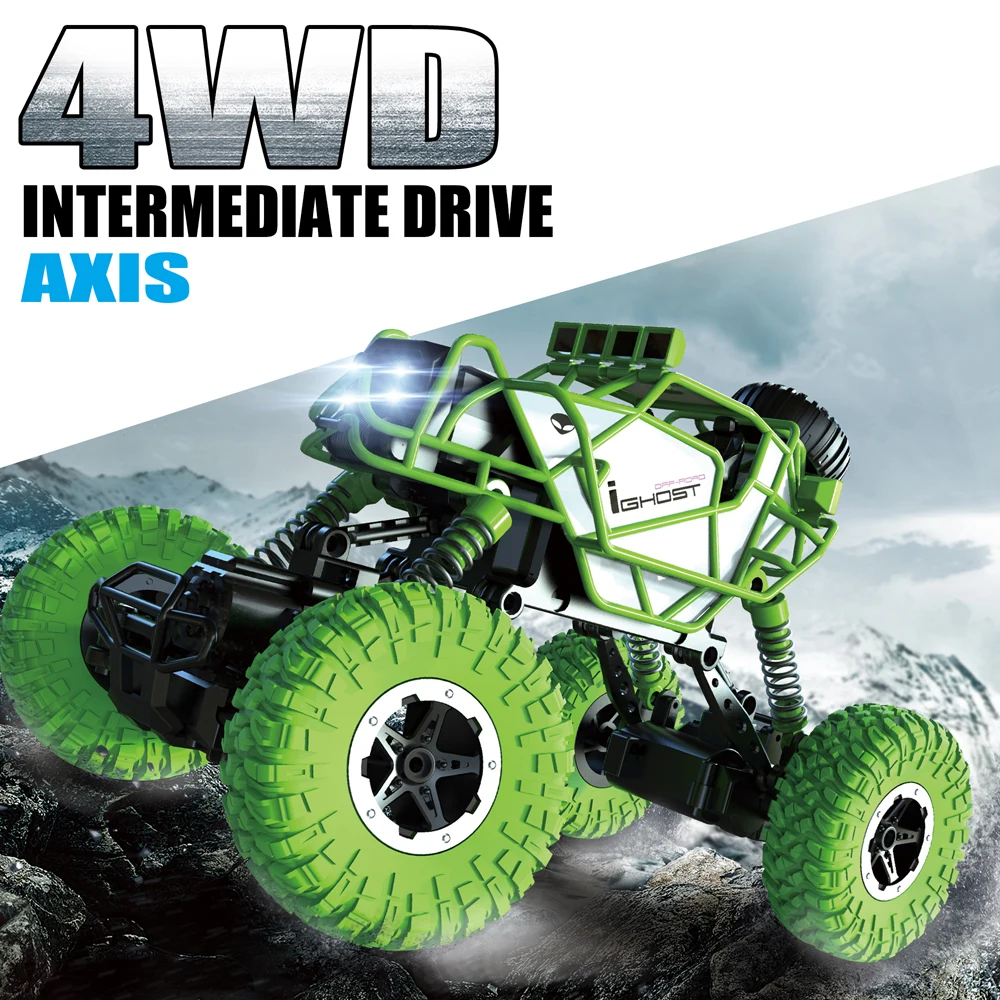 RC автомобиль 4WD дистанционное управление скалолазание 4x4 двойные моторы
