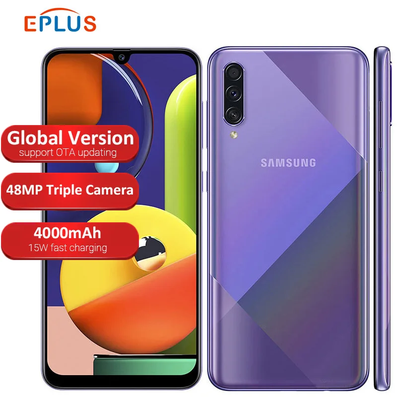 Смартфон Samsung Galaxy A50s A507FN/DS 4 Гб глобальная версия ГБ 128 тройная задняя камера 48 МП