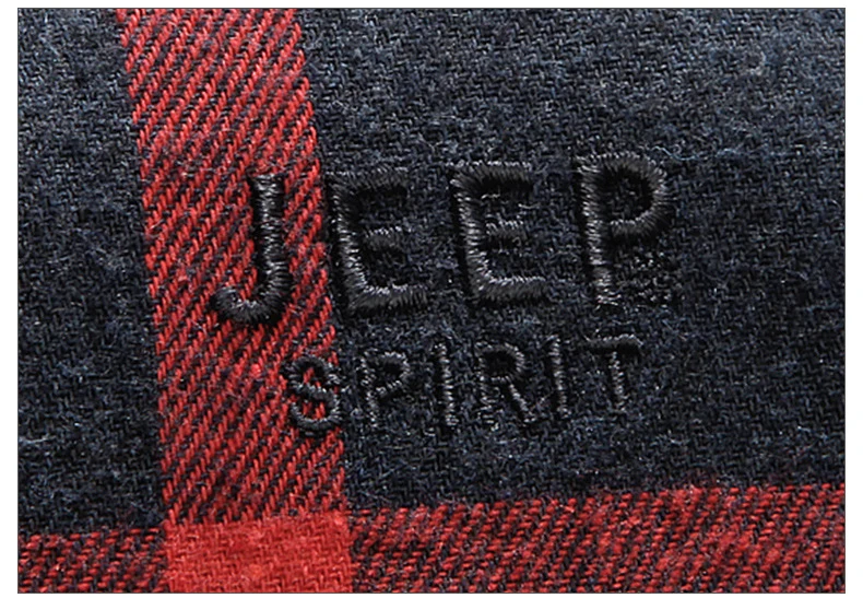 JEEP SPIRIT весна осень Мужская рубашка модная клетчатая хлопковая рубашка с длинными рукавами мужские деловые повседневные мужские рубашки