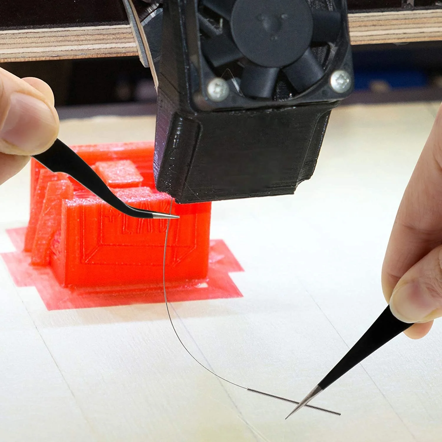 Набор для чистки сопла 3D-принтера с щеткой 10 шт. 0 4 мм чистящие иглы 2 вида