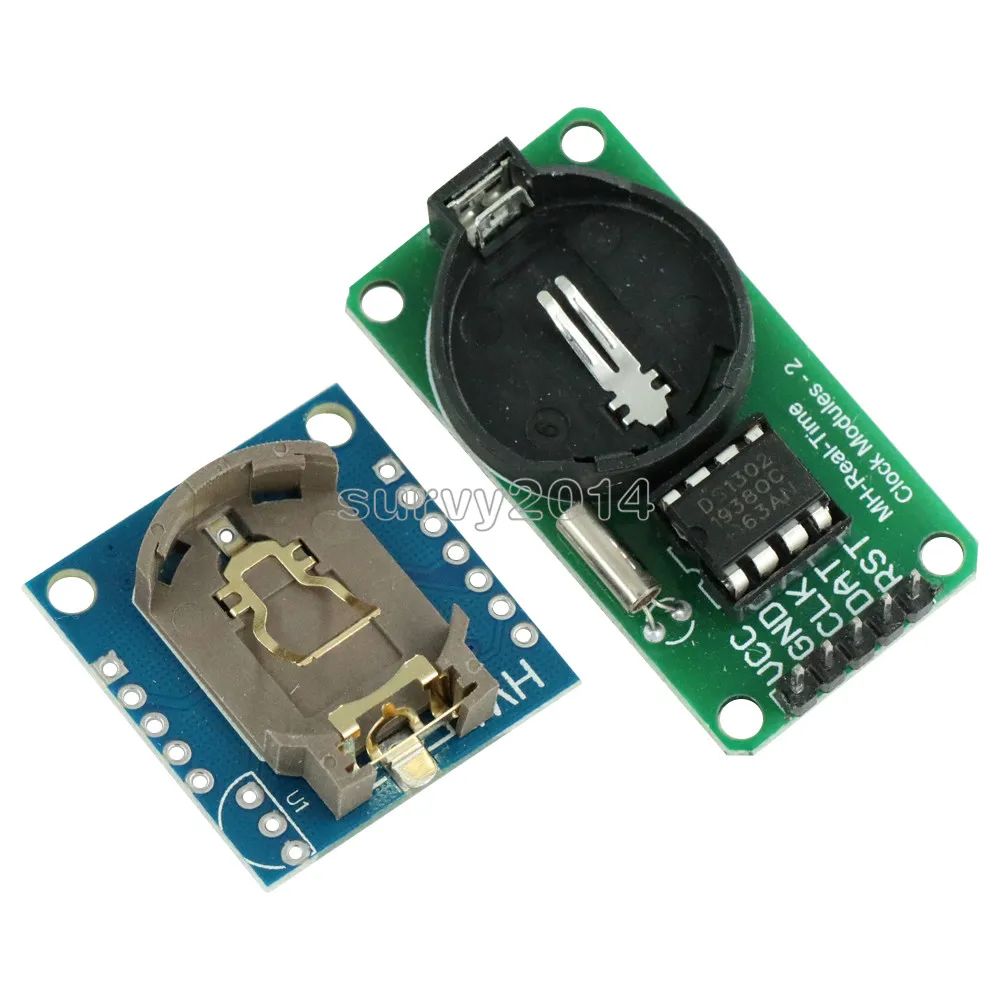 Новый модуль часов в режиме реального времени DS1302, CR2032 I2C RTC DS1307 AT24C32, модуль часов в режиме реального времени для AVR ARM PIC