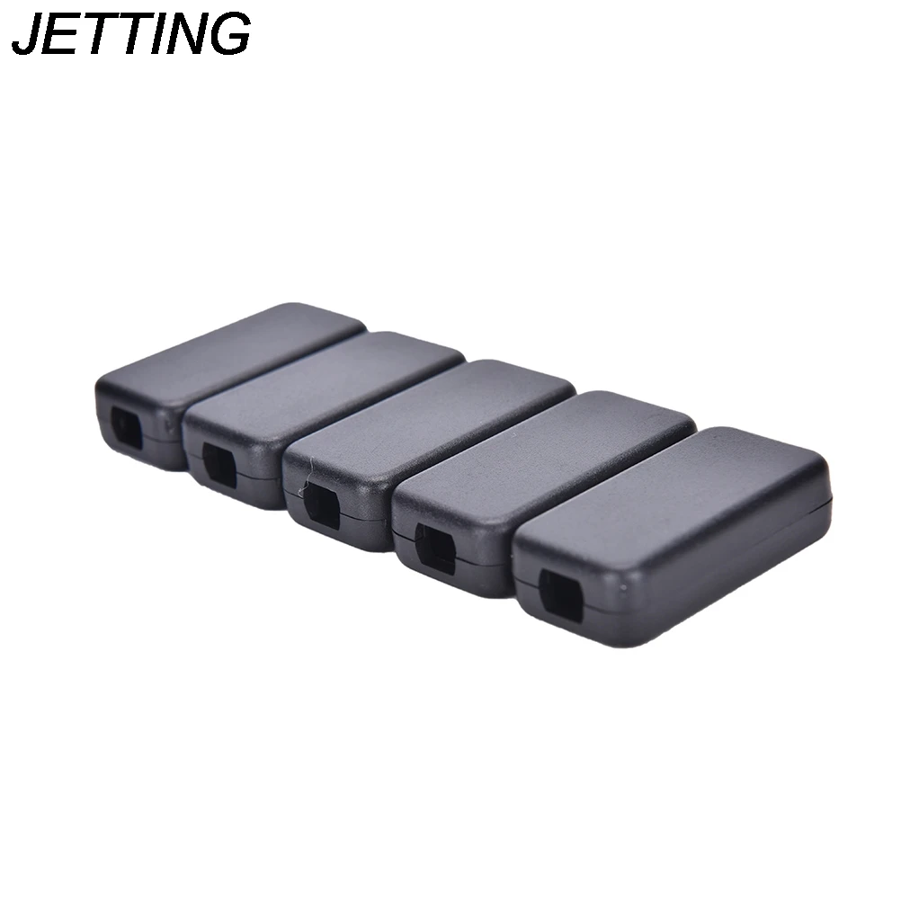 

JETTING 5pcs/lot Black Color Electric Plastic Waterproof Case Project Junction Box 40*20*11mm Wholesale