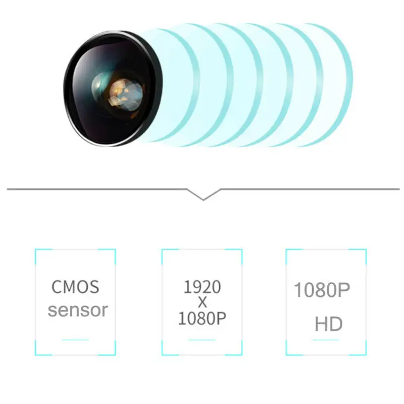 Камера видеонаблюдения 1080P HD PTZ IP водонепроницаемая Wi Fi беспроводная